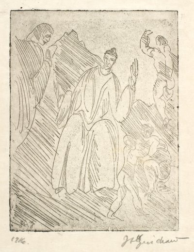 Dante av J.A. Jerichau