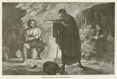 Dirk Hatteraick och Meg Merrilees av J.B. MacDonald