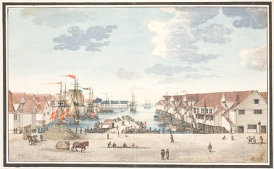 Bryggeri i Bergen av Johan Christian Dahl