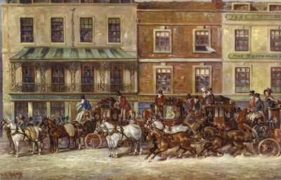Gloucester Coffee House, Piccadilly av J.C. Maggs
