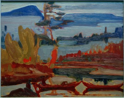 Mist Fantasy, Sand River av J.E.H. MacDonald