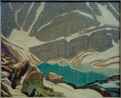 Mountain Solitude (Oesasjön) av J.E.H. MacDonald