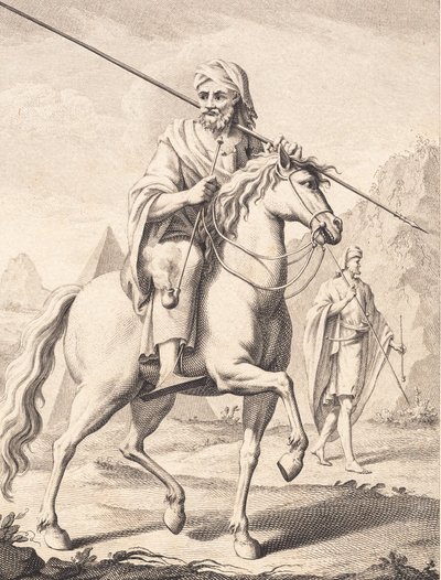 En arab till häst av J.F. Clemens
