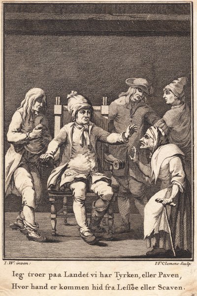 Gamle Gunnild förutspår olyckor av J.F. Clemens