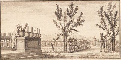 Trädgården i Genthod av J.F. Clemens