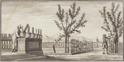 Trädgården i Genthod av J.F. Clemens