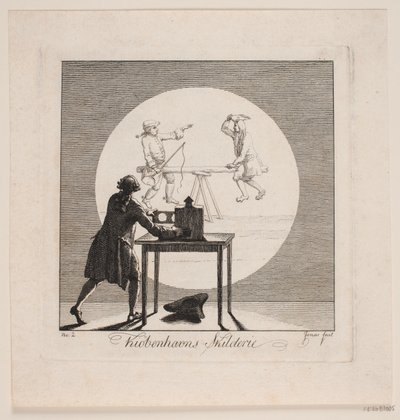 "Kiøbenhavns Skilderie", nr 2 av J.F. Clemens
