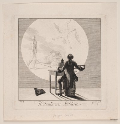 "Kiøbenhavns Skilderie", nr 4 av J.F. Clemens