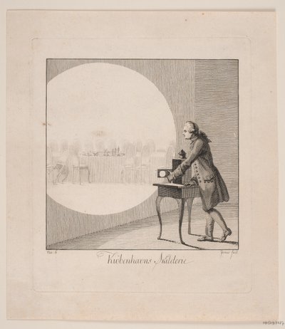 "Kiøbenhavns Skilderie", nr 6 av J.F. Clemens