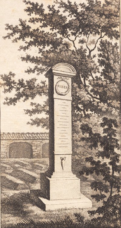 Minnesstöd för Riber av J.F. Clemens