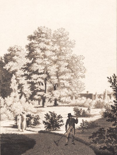 Nordfeldts trädgård av J.F. Clemens