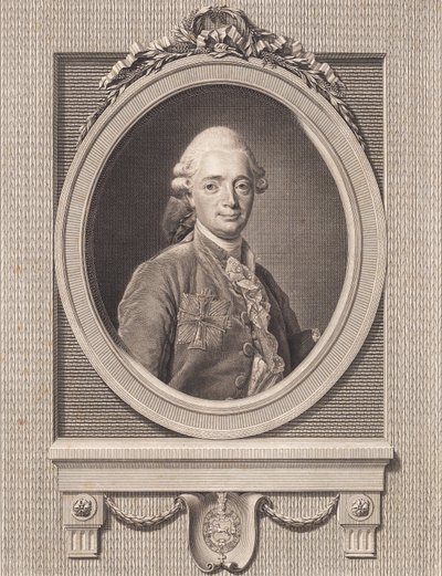 Porträtt av sändebudet Otto Blome av J.F. Clemens