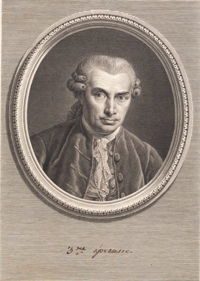Porträtt av doktor Johan von Berger av J.F. Clemens