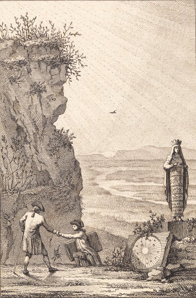 Titel koppar för Olavides av J.F. Clemens