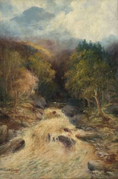 En bergsskog av J.H. Stanger