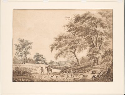 Landskap av J.H. de Friderici (signed by artist)
