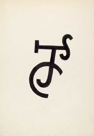 Nötkreaturmärke, c. 1936. av J.Henry Marley