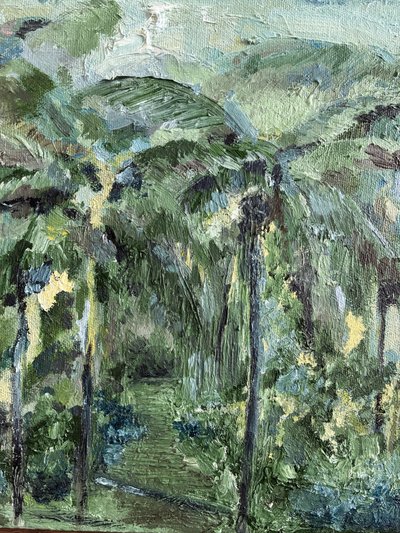 Den slingrande gröna stigen av JMF FINE ART