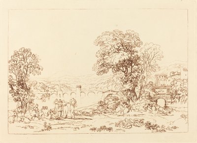 Apuleia på jakt efter Apuleius. av Joseph Mallord William Turner
