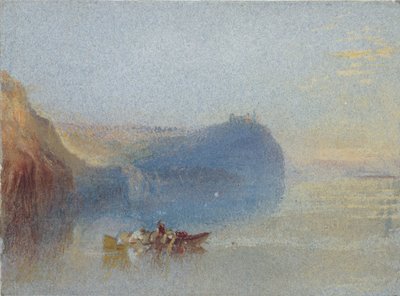 Scen på Loire, c1826-1830 av Joseph Mallord William Turner