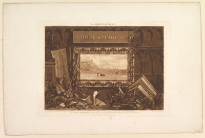 Frontispicen till Liber Studiorum, maj 1812. av Joseph Mallord William Turner