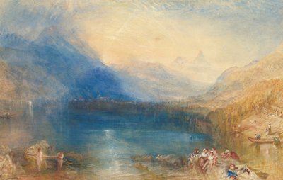 Zugsjön, 1843. av Joseph Mallord William Turner
