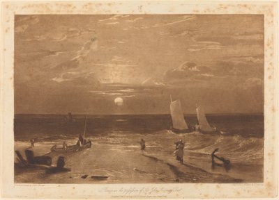 The Mildmay Sea-Piece, publicerad 1812. av Joseph Mallord William Turner