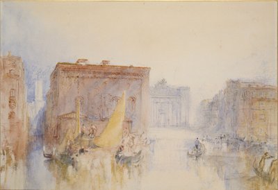 Venedig: The Accademia, 1840 av Joseph Mallord William Turner