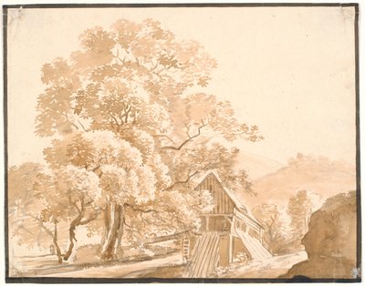 En kvarn i Lausanne av J.P. Møller