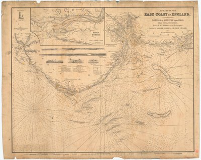 Englands östkust: Harwich till Kingston Upon Hull av J.S. Hobbs