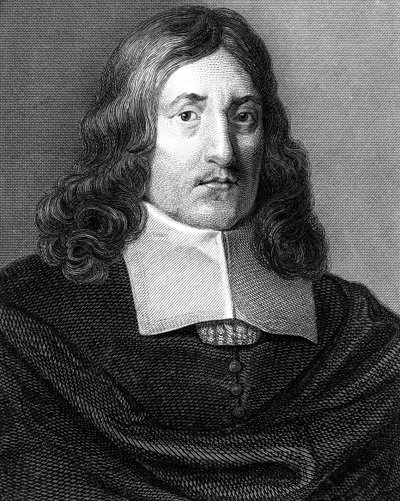 John Milton, engelsk poet från 1600-talet, 1820. av JT Wedgwood