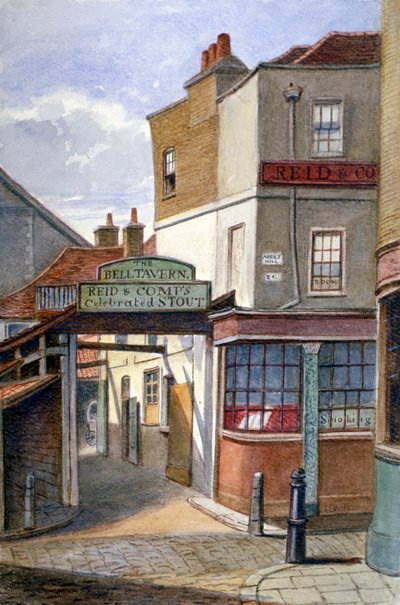Bell Tavern, Addle Hill, London, 1868 av JT Wilson