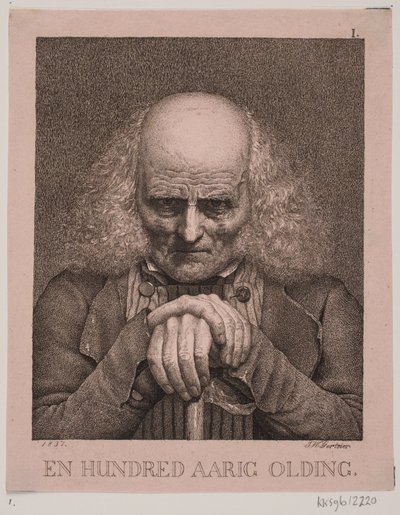 En hundraårig gubbe av J.V. Gertner