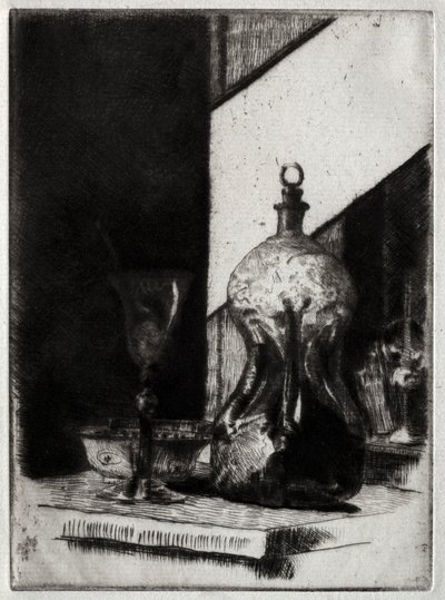 Holländsk snaps, 1885-1893. av J. Alden Weir