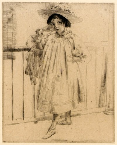 På verandan av J. Alden Weir
