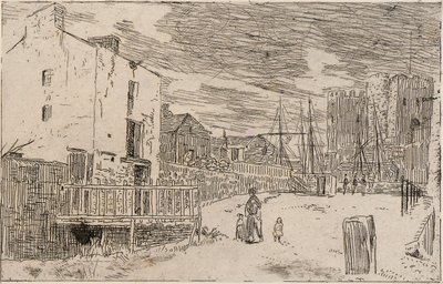 Port Erin - Isle of Man av J. Alden Weir