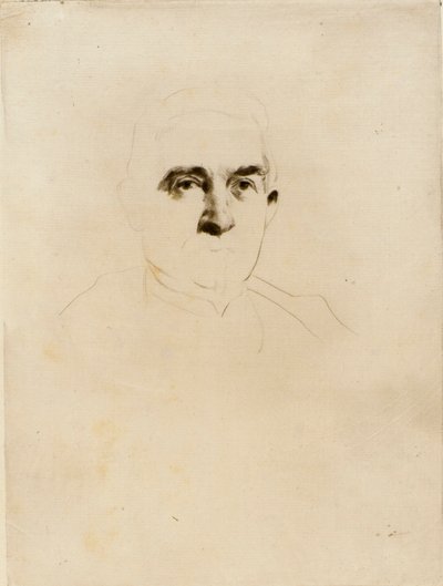 Porträtt av överste H.C. Weir (Agricola) av J. Alden Weir