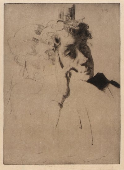 Reflektioner nr. 1 av J. Alden Weir