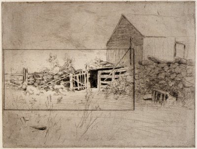 Webb-gården av J. Alden Weir