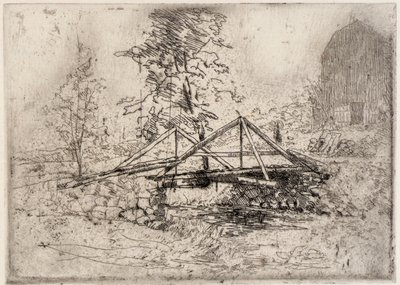 Träbron av J. Alden Weir