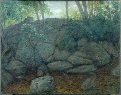 Skogsstenar av J. Alden Weir