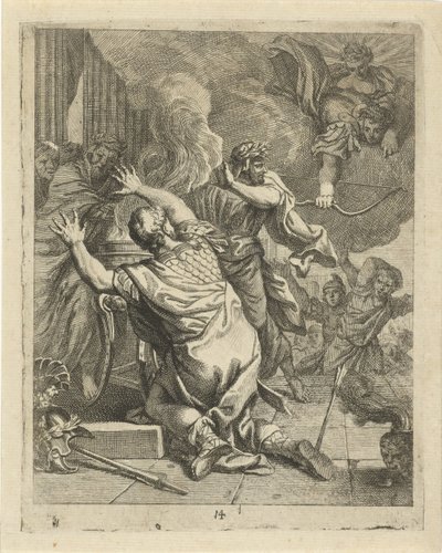 Achilles död Scener ur Achilles liv (serietitel) Vitam et mortem achilli (serietitel) av J. Alexander Janssens