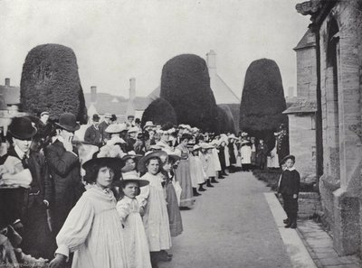 Klippning av kyrkan, klippning av J. Benjamin Stone