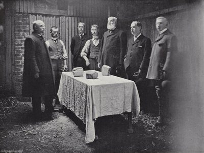 Utdelning av Carlows välgörenhet av J. Benjamin Stone