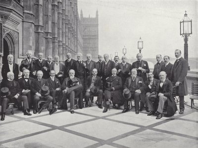 Grupp av jämnåriga och gemene man av J. Benjamin Stone