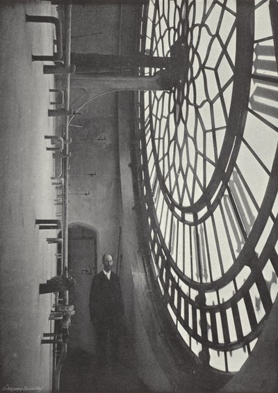Inre vy av Big Bens Dial av J. Benjamin Stone