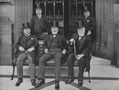 Representant för handel (s/v foto) av J. Benjamin Stone
