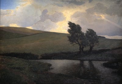 Duschlandskap. Hunter