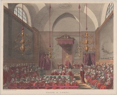 House of Lords, 1808., 1808. av J. Bluck