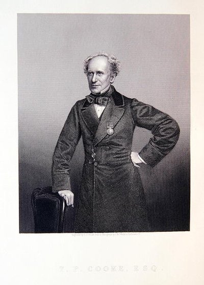 Thomas Potter Cooke, från "The Drawing-Room Portrait Gallery of Emminent Personages". av J. and C. (after) Watkins